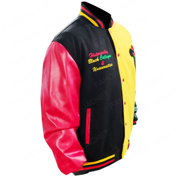 Hbcu Pride Letterman Jacket  Donovan Mitchell Wool Jacket