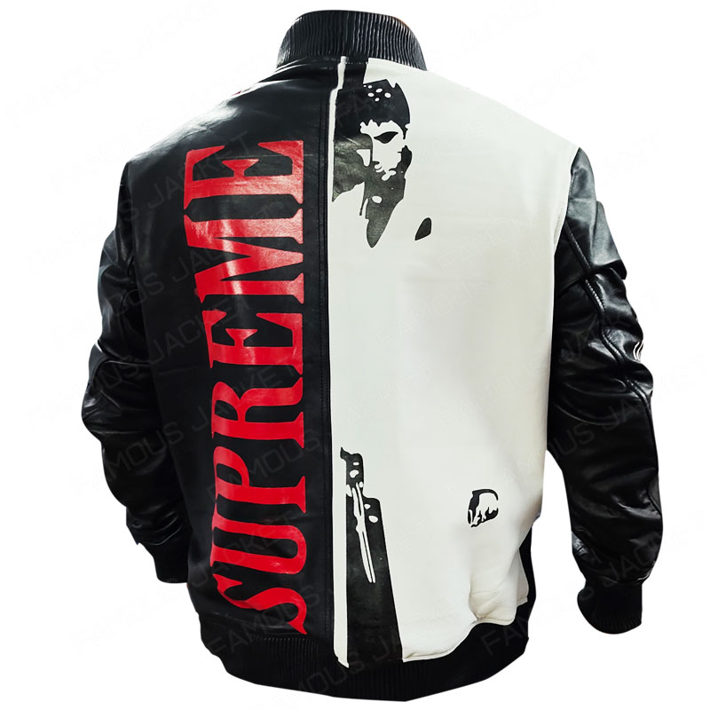 Tony Montana Scarface Jacket | Al Pacino Leather Jacket For Men
