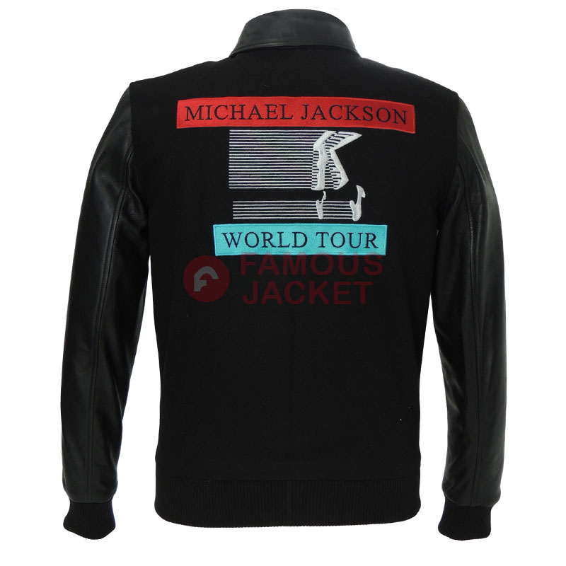 michael jackson world tour jacket