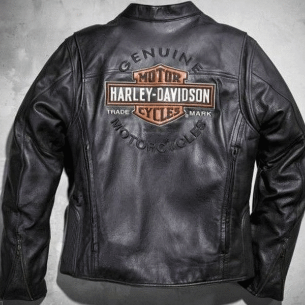 Harley Davidson ROADWAY Jacket Men Motorcycle Black Leather Jacket