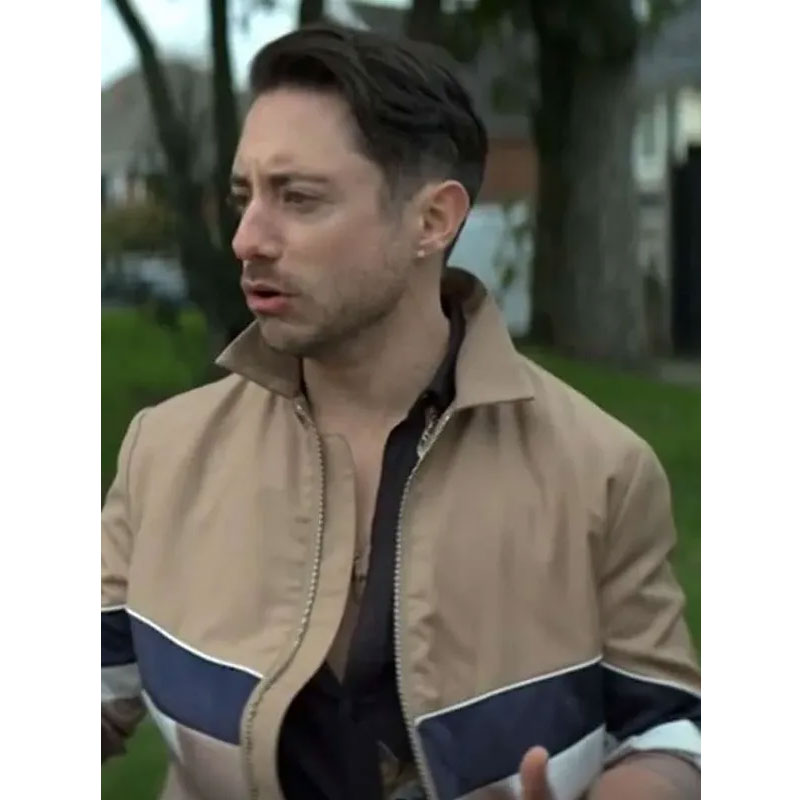 Tommo Brassic 2023 Ryan Sampson Beige Bomber Jacket